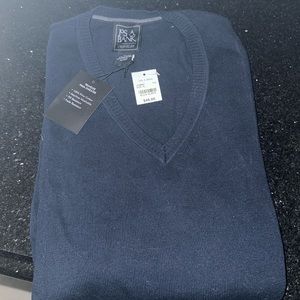 Sweater Jos A BANKS men’s TRAVELER V NECK SWEATER NWT
